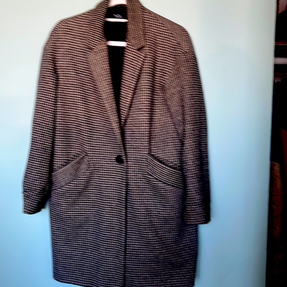 3/4 length Zara coat - Picture 1 of 4